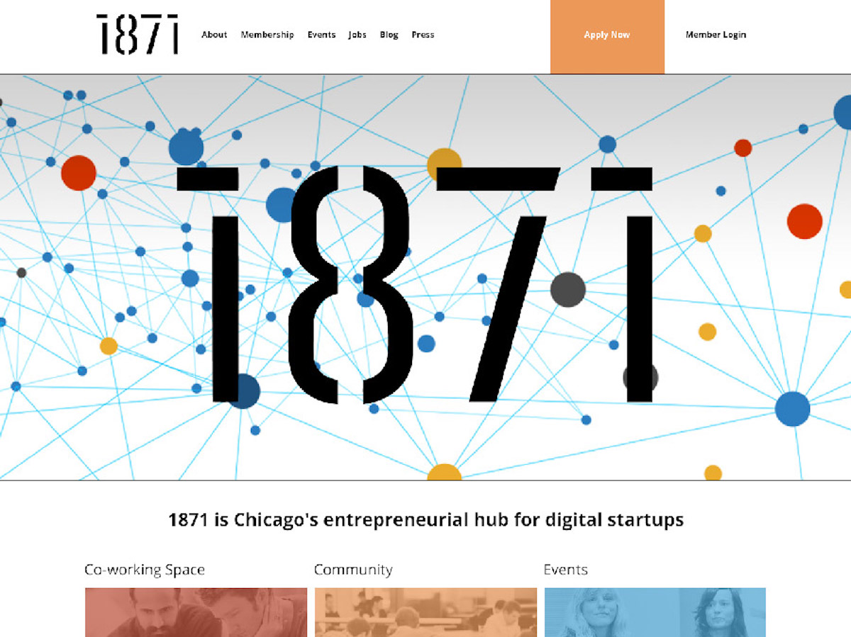 1871 Technology Incubator in Chicago Illinois 1871 Technology Incubator in Chicago Illinois